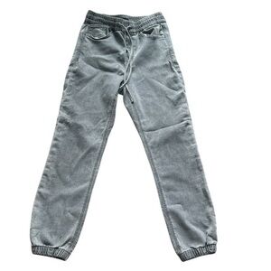 Express Super High Rise Grey Joggers Size 4